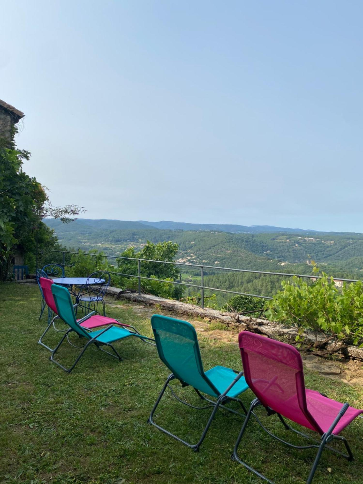 Lou-Pelou Villa Gravieres Bagian luar foto